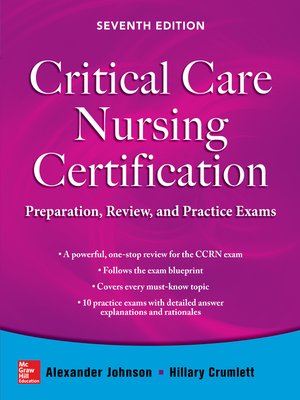 cover image of Critical Care Nursing Certification